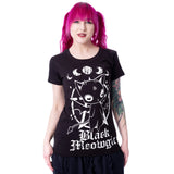 Cupcake Cult Black Meowgic T-Shirt