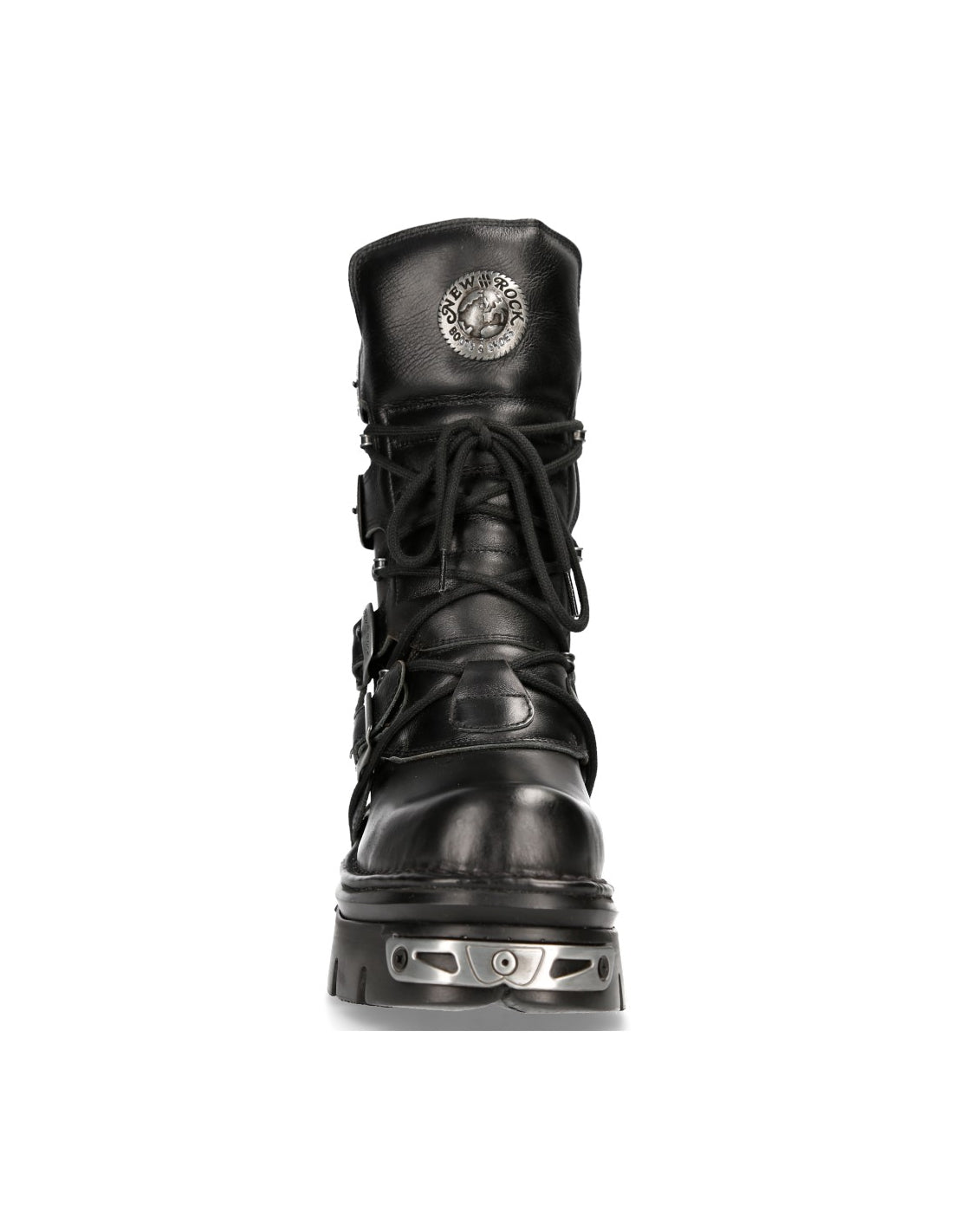 New Rock Reactor Black Boot M-373-S4