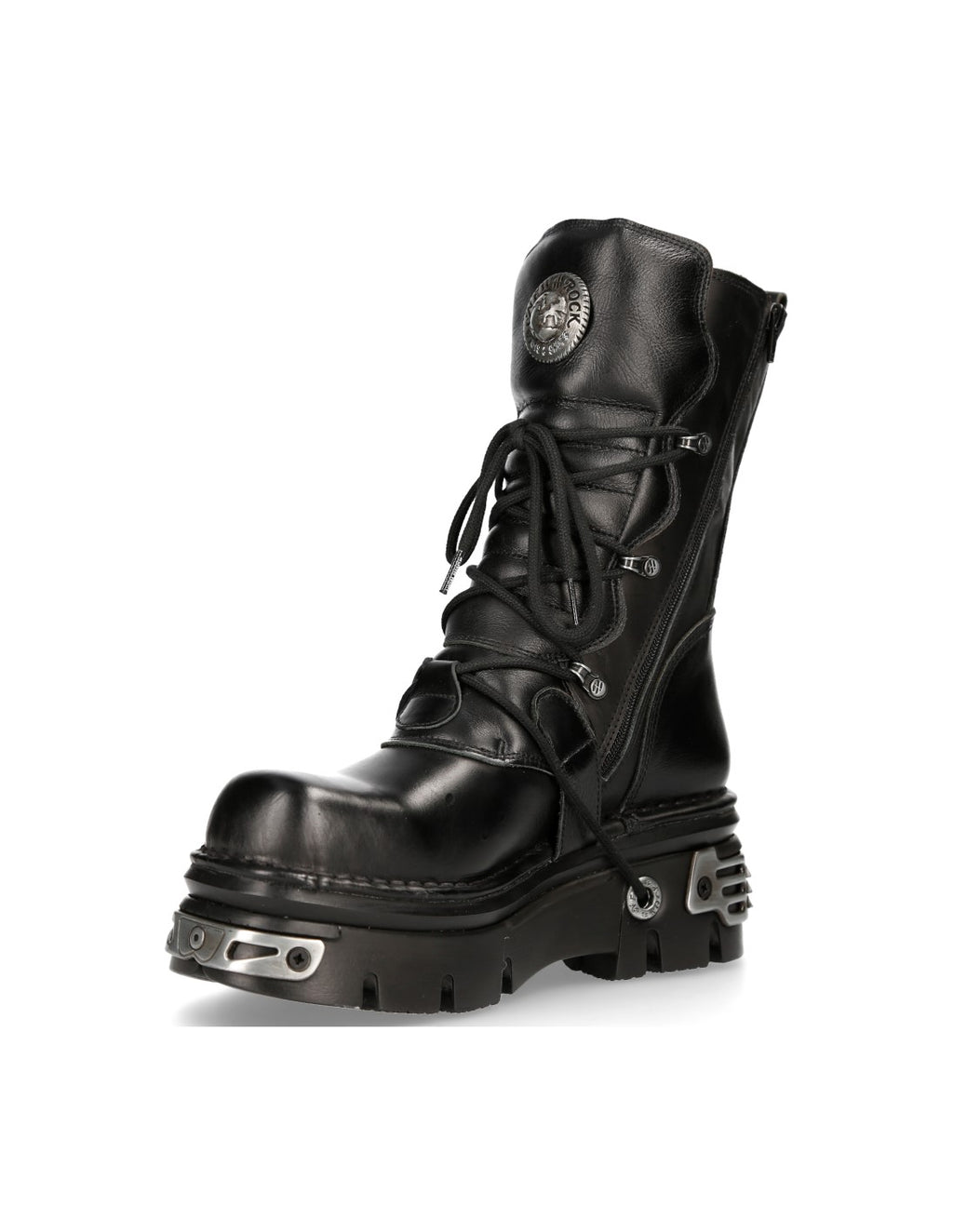 New Rock Reactor Black Boot M-373-S4