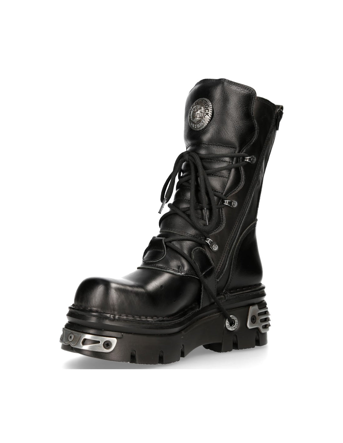 New Rock Reactor Black Boot M-373-S4