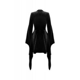 Dark In Love Gothic Spiderweb Velvet Dress DW891