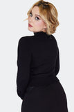 Jawbreaker Night Moth Black Cardigan