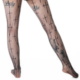 Poizen Industries Coven Cross Tights