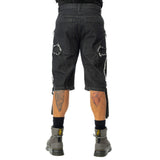 Poizen Industries  Crux Noctis Shorts [Black Stonewash]