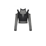 Dark In Love Alternative Net Splicing Top TW304