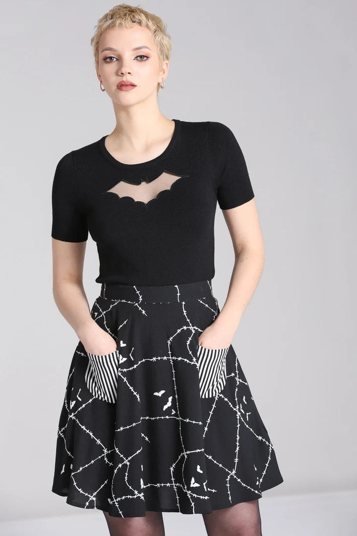 Hell Bunny Stitches Skirt