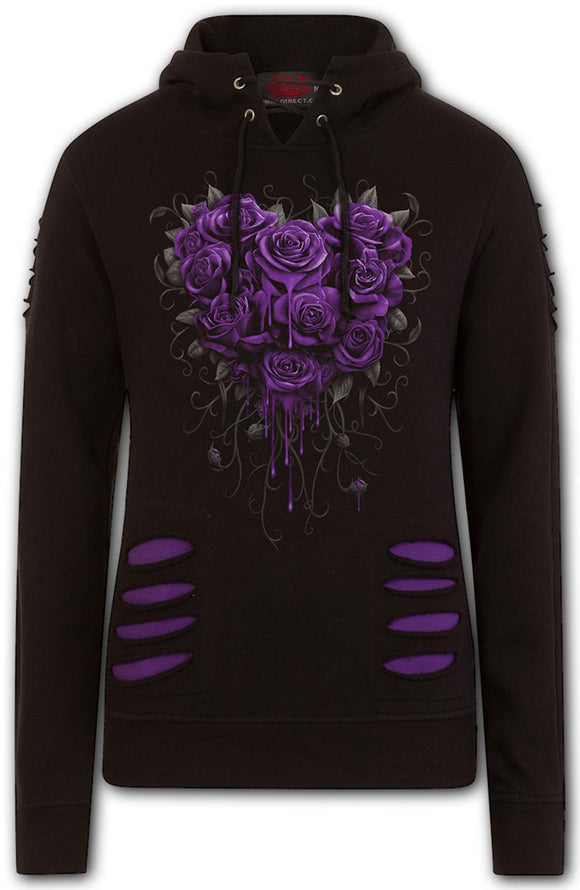 Spiral Direct Bleeding Heart Hoodie