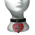 Bullet 69 Skull/Crucifix/Heart/Oring Choker