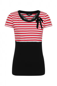 Banned Apparel Candy Stripe Top