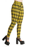 Banned Apparel Damien High Waisted Trousers [ Yellow ]