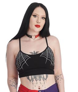 Banned Apparel Deadly Nights Cropped Top