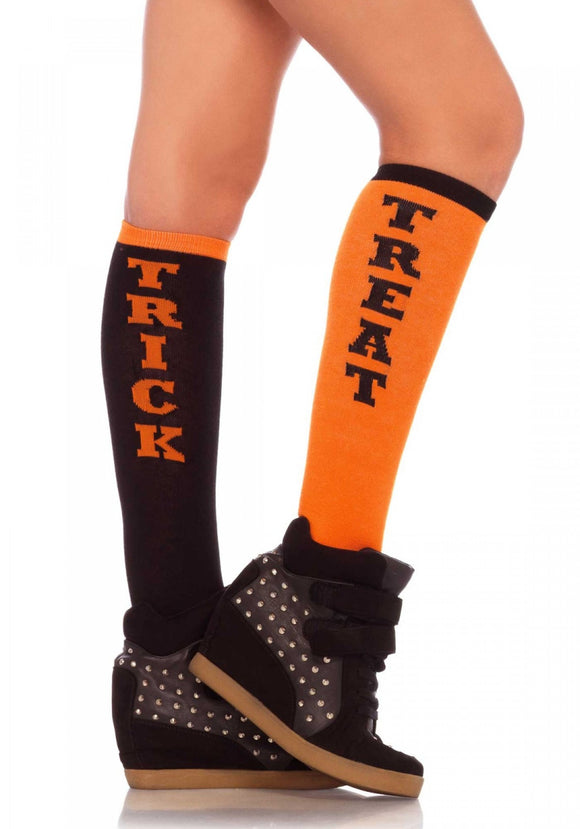 Leg Avenue Trick Or Treat Knee Socks 5607