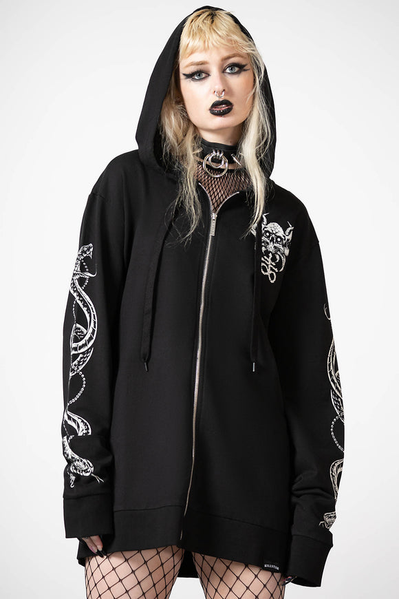 Killstar Anders Zip Up Hoodie