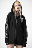 Killstar Anders Zip Up Hoodie