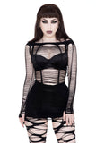 Killstar Buried Alive Knit Top