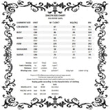 Dark In Love Gothic Lolita Lace V Neck Velvet Dress DW276