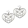 Kreepsville 666 Pumpkin Heart Earrings