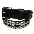 Bullet 69 2 Row Pyramid Stud Belt