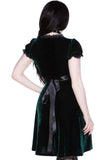 Killstar Heather Babydoll Dress [ Emerald ]