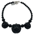 Kreepsville 666 Jack O' Lantern Pumpkin Necklace [Black]