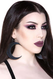 Killstar Luna Earrings (Black)