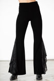 Killstar Mahina Velvet Bell Bottoms