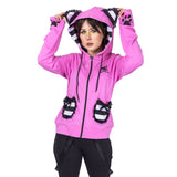 Bye Bye Kitty Frill Hoodie