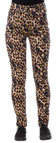Sourpuss 5 pocket leopard pants